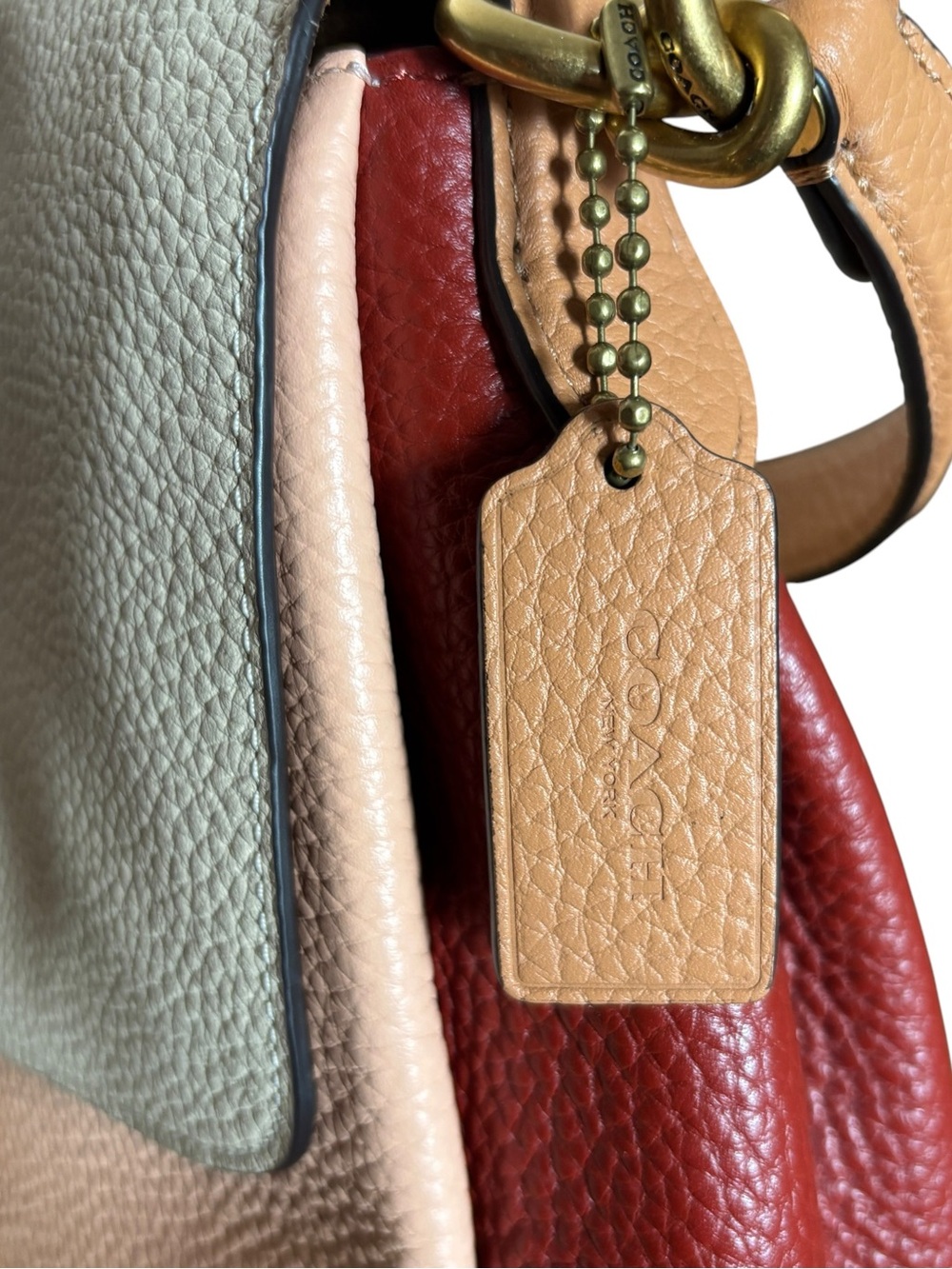 Coach May Color-block Shoulder Bag - Picture 4 of 15